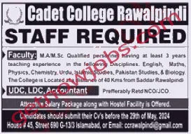 Teaching Jobs In Rawalpindi May 2024